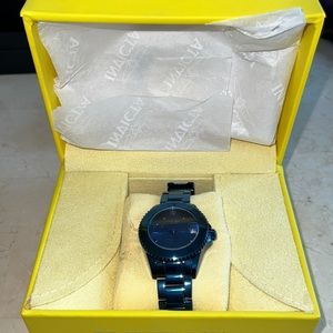 INVICTA brand new all blue watch, still in box never worn!